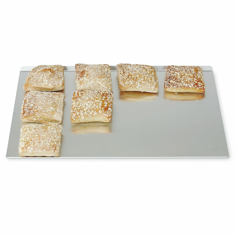 Baking plate Metos, aluminium GN1/1, short side bent