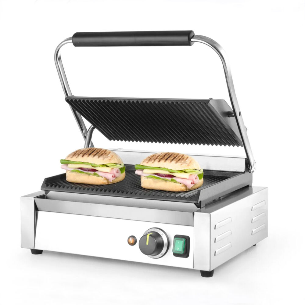 Panini grill Metos ribbed