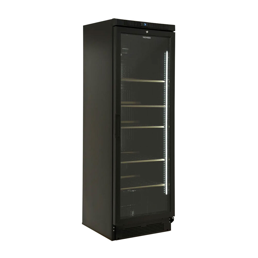 Wine cabinet Metos TFG 138 1P Black