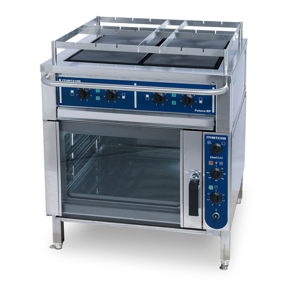 Range with convection oven Metos Futura RP4/Chef240 3/PE~440V 60Hz Mar