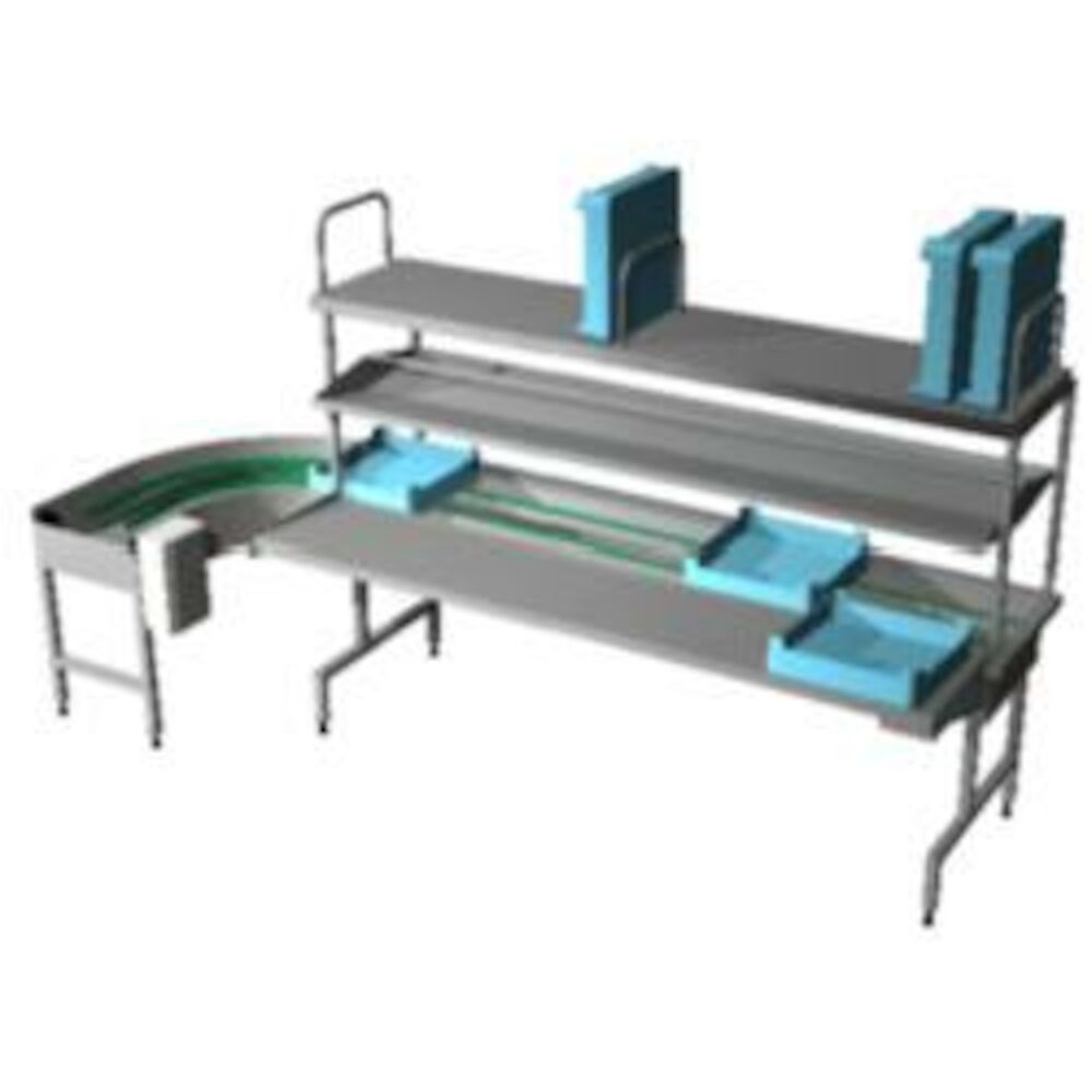 Dish sorting unit Metos Easy Clean 5A 90° R-L restaurant