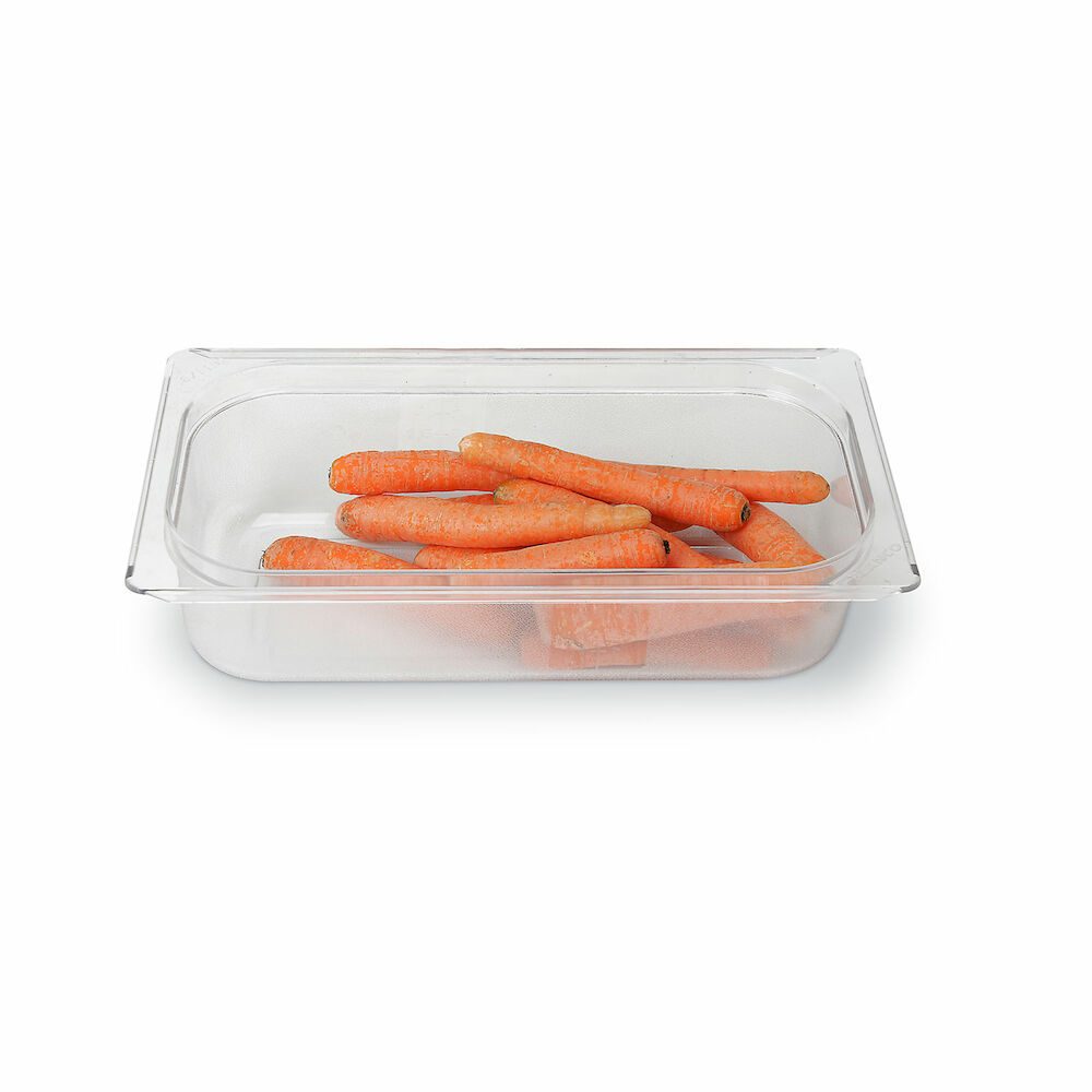 Plastic container Metos GN1/3-100, transparent