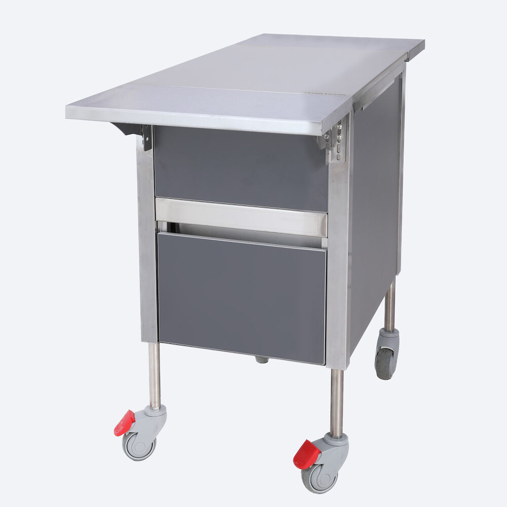 Neutral serving trolley Luna 464x650x900