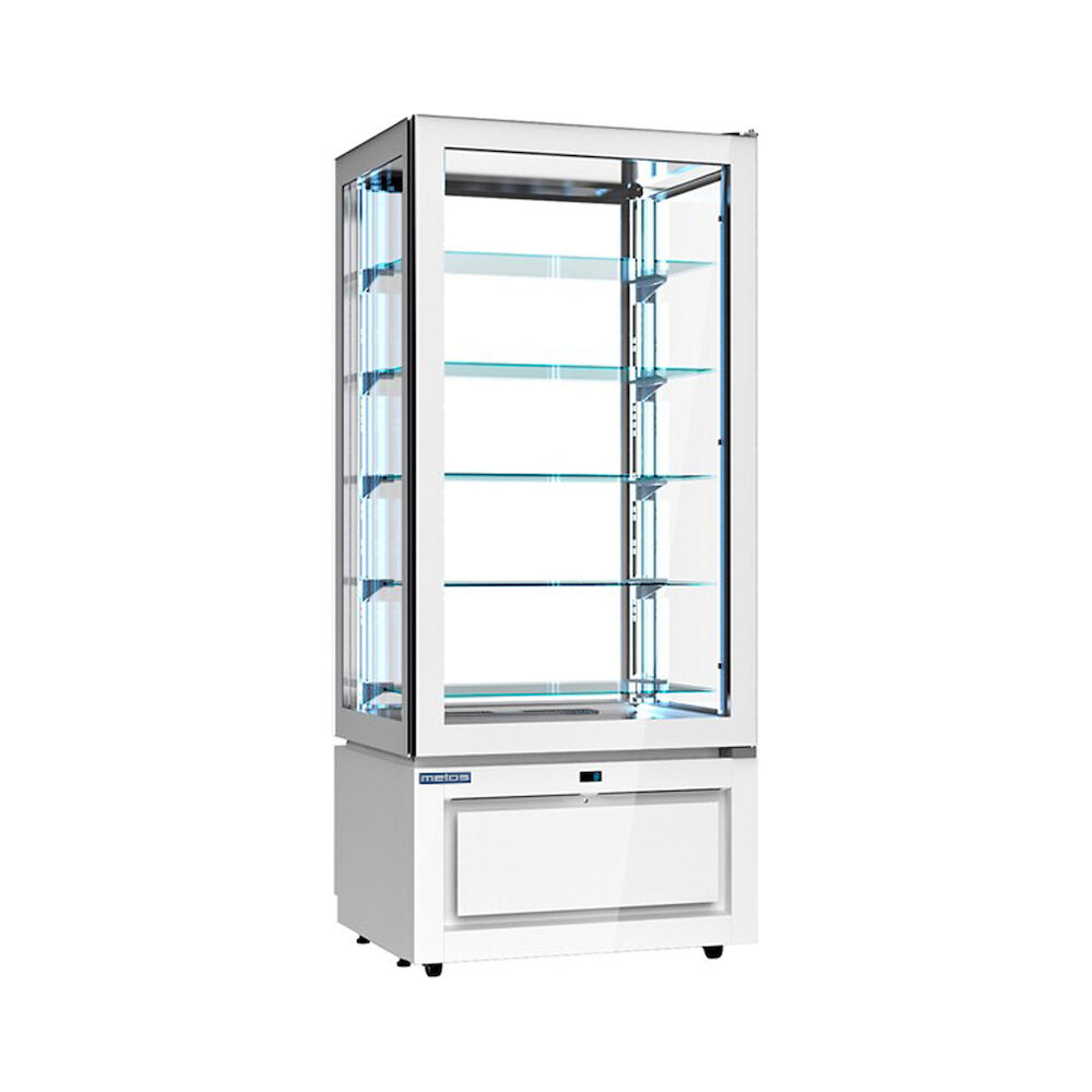 Vertical cold display Metos Luxor KP8V white