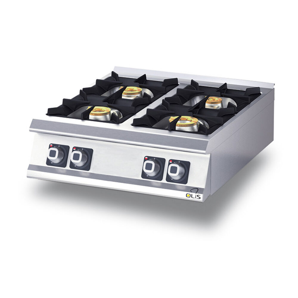 Gas range Metos Diamante D94/10TCG table top model