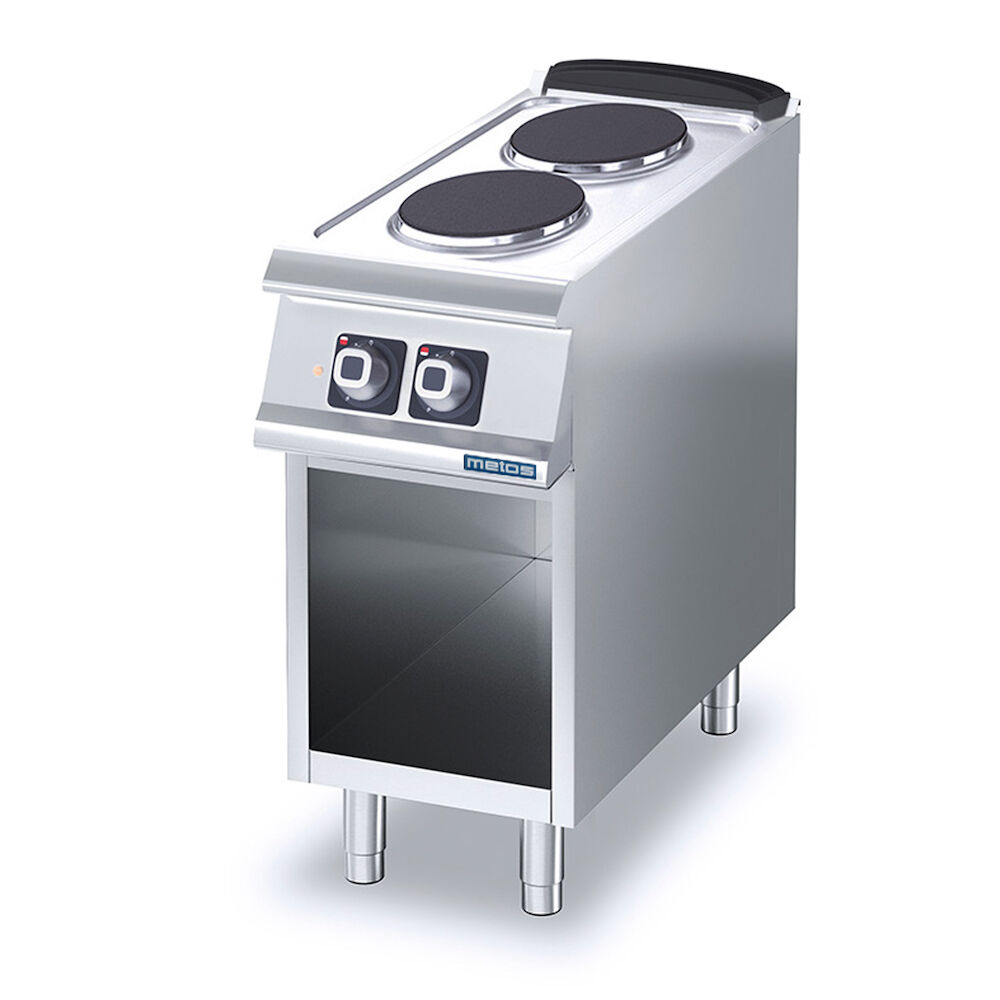 Range Metos Diamante D72/10CEPT with open cupboard