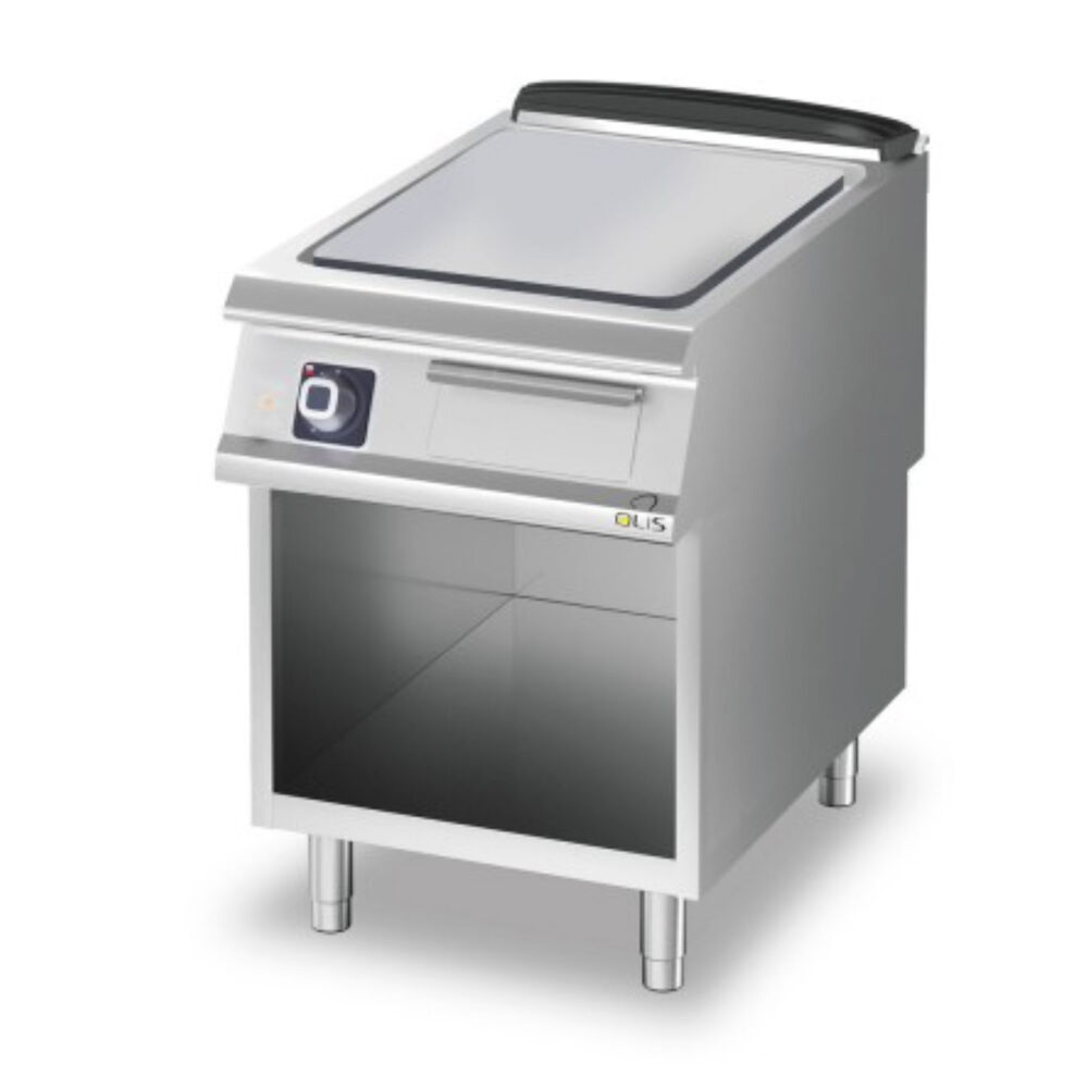 Griddle chromium  Metos Diamante D73/10SFTEC with open cupboard