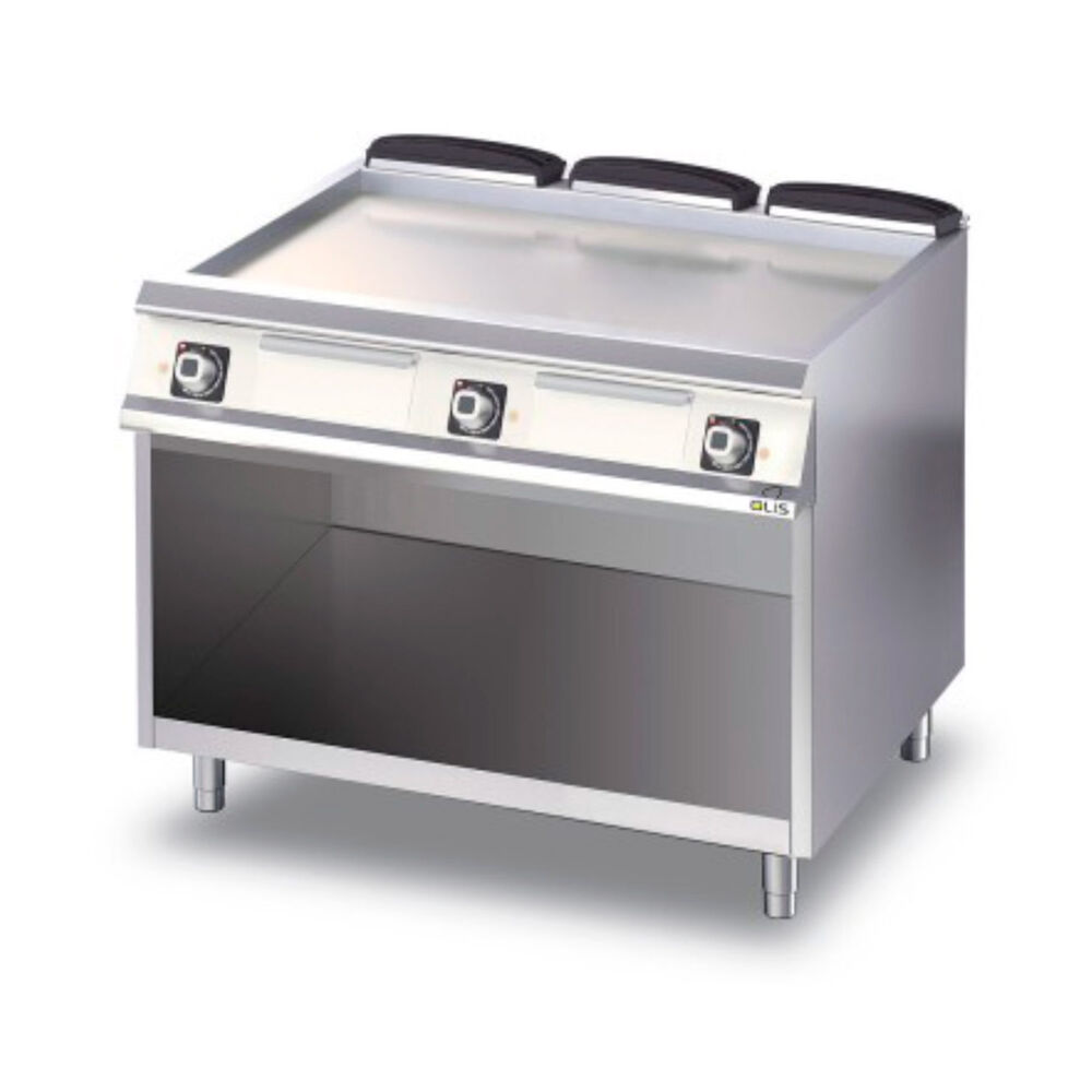 Griddle smooth  Metos Diamante D76/10 FTEA with open cupboard440V/3PE/60